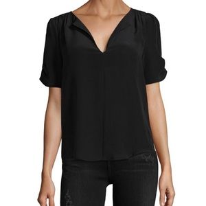 Joie - Amone Pleat Silk Blouse